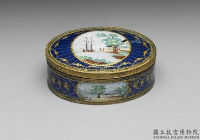 图片[2]-Copper-body painted enamel box, 18th century, Qing dynasty-China Archive